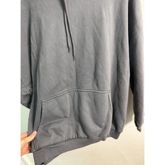 YZY Gap POETIC GREY Hoodie Oversized H18 PTCGREY Yeezy Hooded Pullover Size XS - Picture 5 of 7